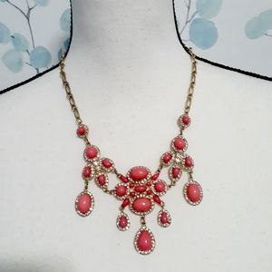 Gold Tone Statement Necklace